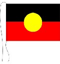 Tischflagge Aboriginal 15 x 25 cm