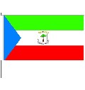 Papierfahnen Äquatorial Guinea  (VE  100 Stück) 12 x 24 cm