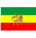Flagge Äthiopien mit Löwe 90 x 150 cm