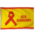 Flagge AIDS Awareness 90 x 150 cm