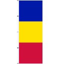 Flagge Andorra ohne Wappen 300 x 120 cm