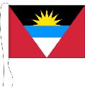 Tischflagge Antigua + Barbuda 15 x 25 cm