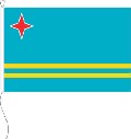 Flagge Aruba 20 x 30 cm