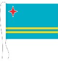 Tischflagge Aruba 15 x 25 cm