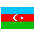 Flagge Aserbaidschan 90 x 150 cm