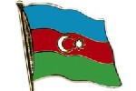 Anstecknadel Aserbaidschan (VE 5 St?ck) 2,0 cm