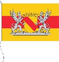 Flagge Baden mit Wappen 120 x 80 cm Marinflag M/I