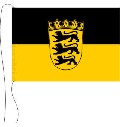 Tischflagge Baden-Württemberg mit Wappen 15 x 25 cm