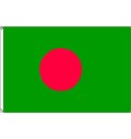 Flagge Bangla Desh 90 x 150 cm