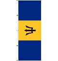 Flagge Barbados 400 x 150 cm