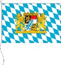 Flagge Bayern Raute mit Wappen und Löwen 150 x 225 cm Marinflag