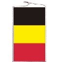 Tischbanner Belgien 15 x 25 cm