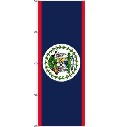 Flagge Belize 300 x 120 cm