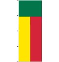 Flagge Benin 500 x 150 cm