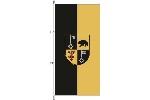 Fahne Bernkastel-Kues mit Wappen 200 x 80 cm Qualität Marinflag