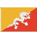 Flagge Bhutan 90 x 150 cm