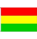Flagge Bolivien 90 x 150 cm