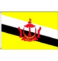 Flagge Brunei 90 x 150 cm