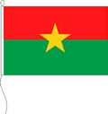 Flagge Burkina Faso - Restposten 150 x 100 cm Marinflag M/I