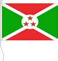 Flagge Burundi 30 x 20 cm Marinflag