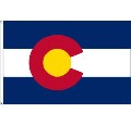 Flagge Colorado (USA) 90 x 150 cm