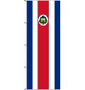 Flagge Costa Rica mit Wappen 300 x 120 cm