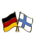 Anstecknadel Deutschland-Finnland (VE 5 Stück) 2,2 cm