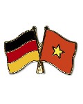 Anstecknadel Deutschland-Vietnam (VE 5 Stück) 2,2 cm