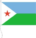 Flagge Djibouti 60 x 90 cm