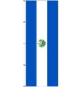 Flagge El Salvador mit Wappen 500 x 150 cm