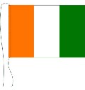 Tischflagge Elfenbeinküste 15 x 25 cm