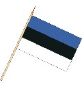 Stockflagge Estland (VE 10 Stück) 30 x 45 cm