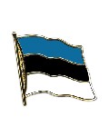 Anstecknadel Estland (VE 5 Stück) 2,0 cm