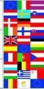 Flagge Europarat + 27 Länder 300 x 140