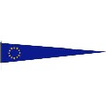 Langwimpel  Europa 30 x 150 cm