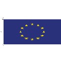 Flagge Europarat (mit Zwischennaht) 240 x 400 cm Qualität 115 g/qm