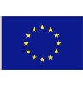 Flagge Europa mit Hohlsaum 60 x 40 cm Marinflag