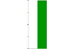 Hochformatflagge Schützen weiß/grün 250 x 100 cm Qualität Marinflag