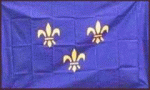 Flagge Fleur-de-Lis Frankreich 90 x 150 cm