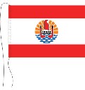Tischflagge Französisch Polynesien 15 x 25 cm