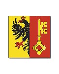 Flagge Genf (Schweiz) 120x120