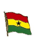 Anstecknadel Ghana (VE 5 Stück) 2,0 cm