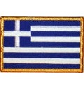 Aufnäher Griechenland 5,5 x 8,5 cm