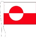 Tischflagge Grönland 15 x 25 cm