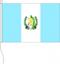 Tischflagge Guatemala mit Wappen 10 x 15 cm