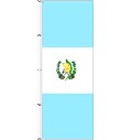 Flagge Guatemala mit Wappen 300 x 120 cm