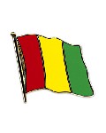 Anstecknadel Guinea (VE 5 Stück) 2,0 cm