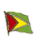 Anstecknadel Guyana (VE 5 Stück) 2,0 cm
