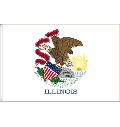 Flagge Illinois 90 x 150 cm