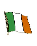 Anstecknadel Irland (VE 5 Stück) 2,0 cm